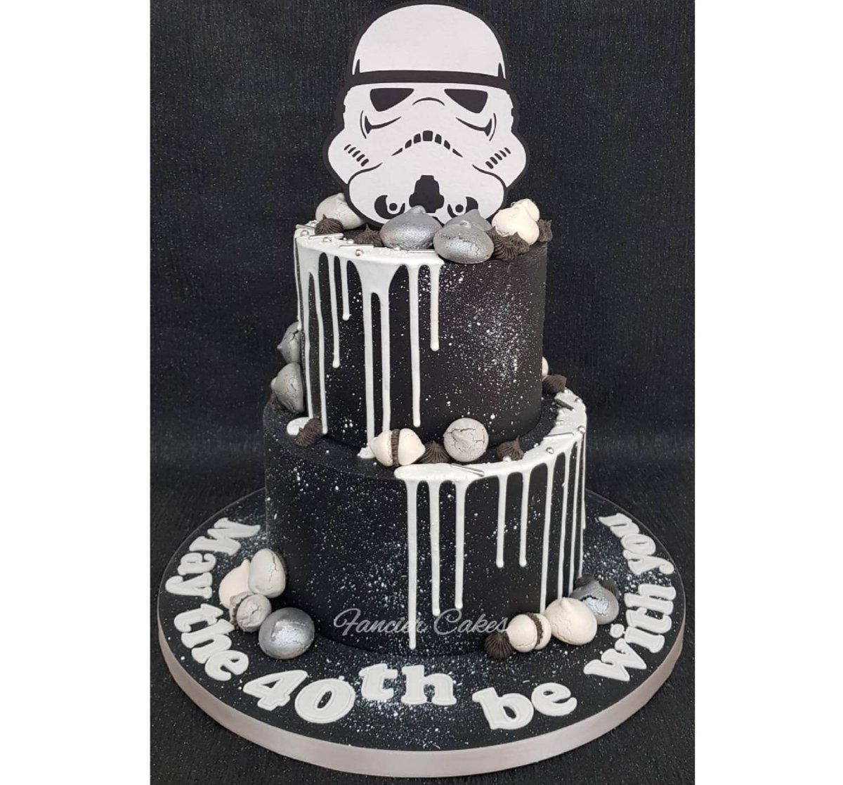 Fancier Cakes Do Or Do Not There Is No Try Just Eat A Slice Of This Fancier Cake Said Yoda My Own Design For A Star Wars Stormtrooper Fan Eggless Fancier Cakes Do Or Do Not There Is No Try Just Eat A Slice Of This Fancier Cake Said Yoda My Own Design For A Star Wars Stormtrooper Fan Eggless