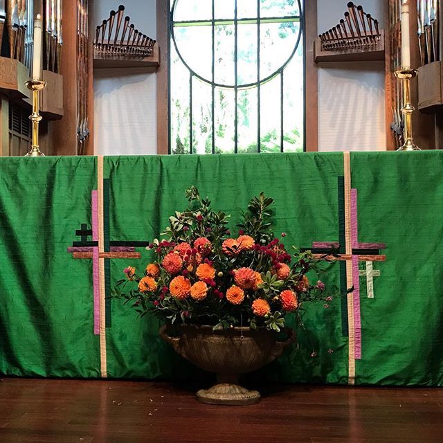 stmattswilton's tweet photo. Today’s altar flowers are given to the glory of God and in memory of Tom Campbell.

#stmattswilton #stmattsflowerguild #ecct https://t.co/VBwDFEbgv5 https://t.co/Euv1yLacpk
