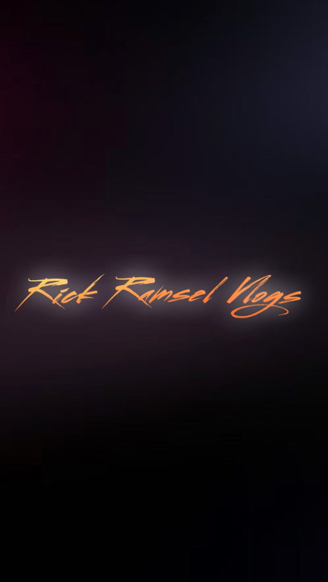 RamselFan's tweet photo. Awesome @RicksVlogs Wallpaper save or screenshot. https://t.co/j9tQVh5Tvc