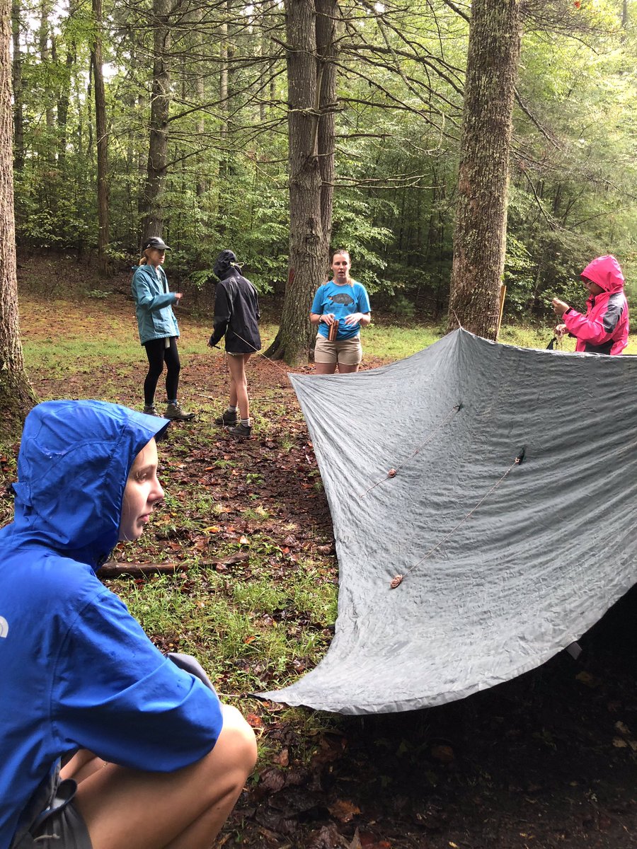 TrescaJulie's tweet photo. Getting our mountain legs. #TrinityExplores https://t.co/sk2IMoTvE1