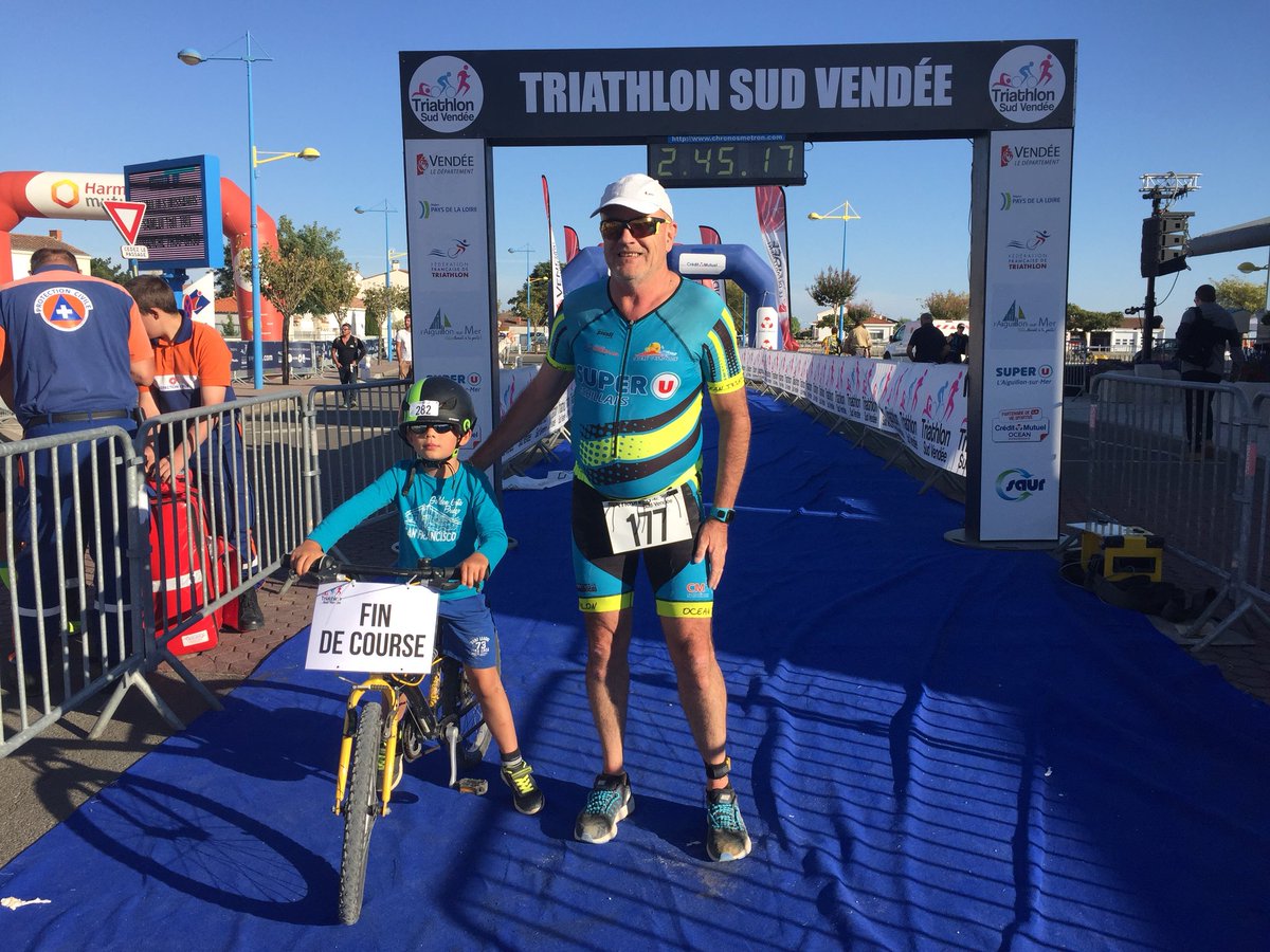 Arrivée du 398ème Triathlète #TSV2018 Dist M 👏👏👏👏