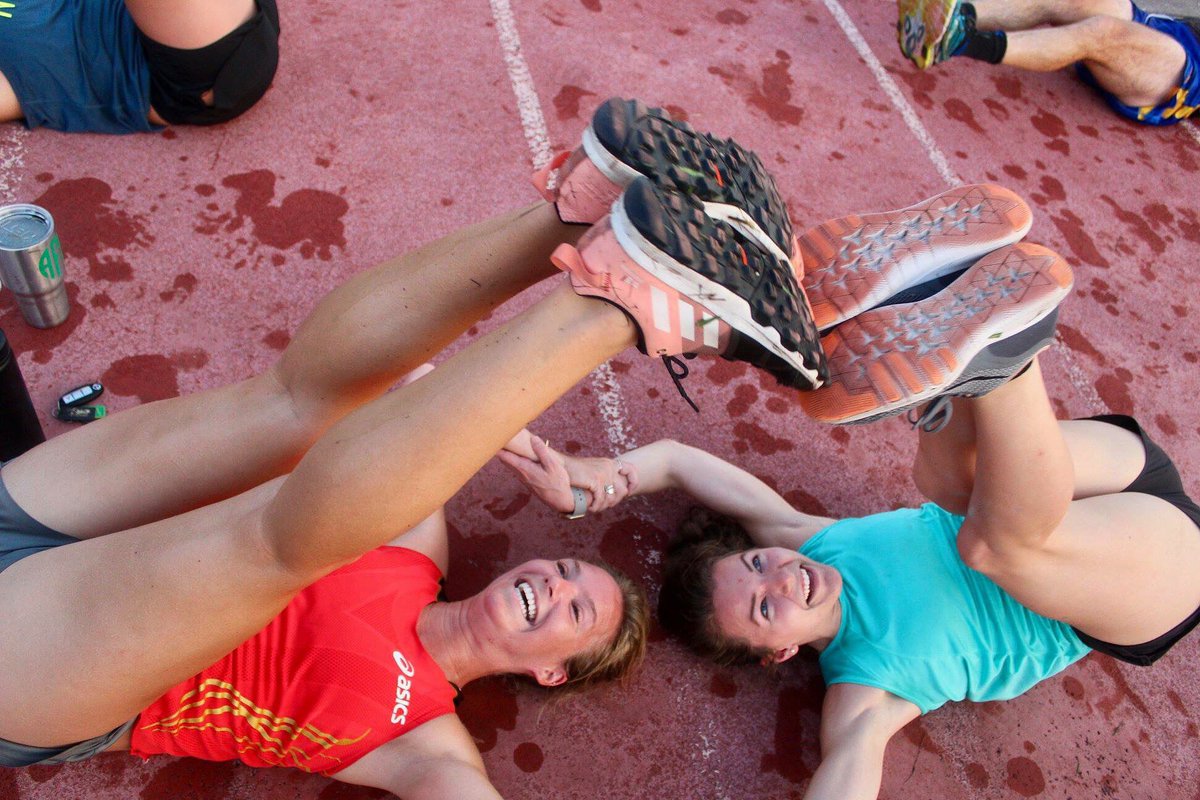 Back to the basics. First Monday of the month — you already know. City Park Practice Track, 6am. #justshowup