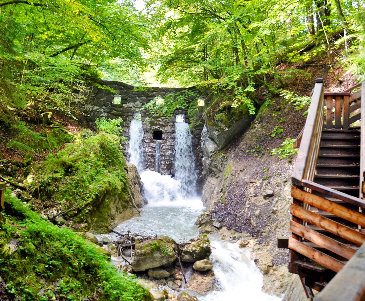 reise_bloggerin's tweet photo. A walk through the wildly romantic Wolfsklamm gorge to the monastery of St. Georgenberg in Stans, Austria. For more tipps visit https://t.co/FGXlcXiAMx #austria #travel #wanderlust #visitaustria #tyrol #visittyrol #travelcouple #worldplaces #travelblogger #austria #stans #hiking https://t.co/0JYfYWW5Bm