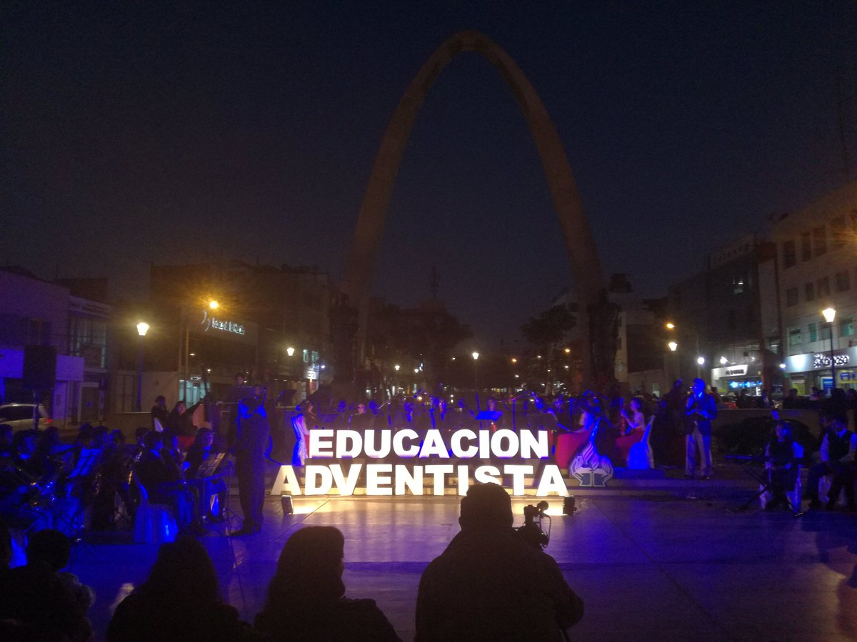 Hoy renovamos nuestro compromiso con el propósito de la Educación Adventista, de educar no solo para vida, sinó para la eternidad.
#107AñosPerú 
#EducaciónAdventista 
#MasQueEnseñanza