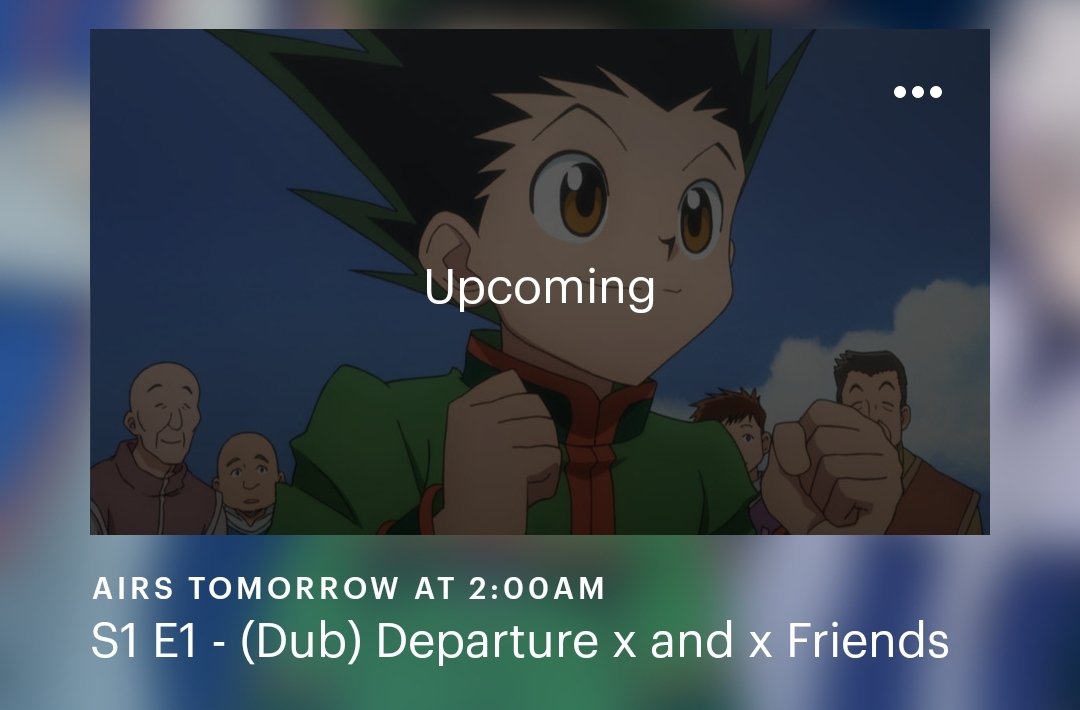 Hunter Hunter The Hunter X Hunter Dub Is Finally Available To Watch Legally Online Starting Tomorrow Episodes 1 52 English Dubbed Will Be Out On Hulu T Co Qvcgsisiur