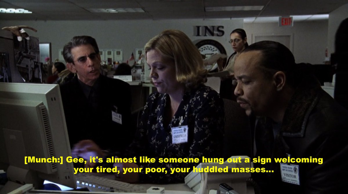 svumemes's tweet photo. Statute of limitations vs. Statue of Liberty.

#SVU #Munch #greatest_hits https://t.co/wNk9MVydAb