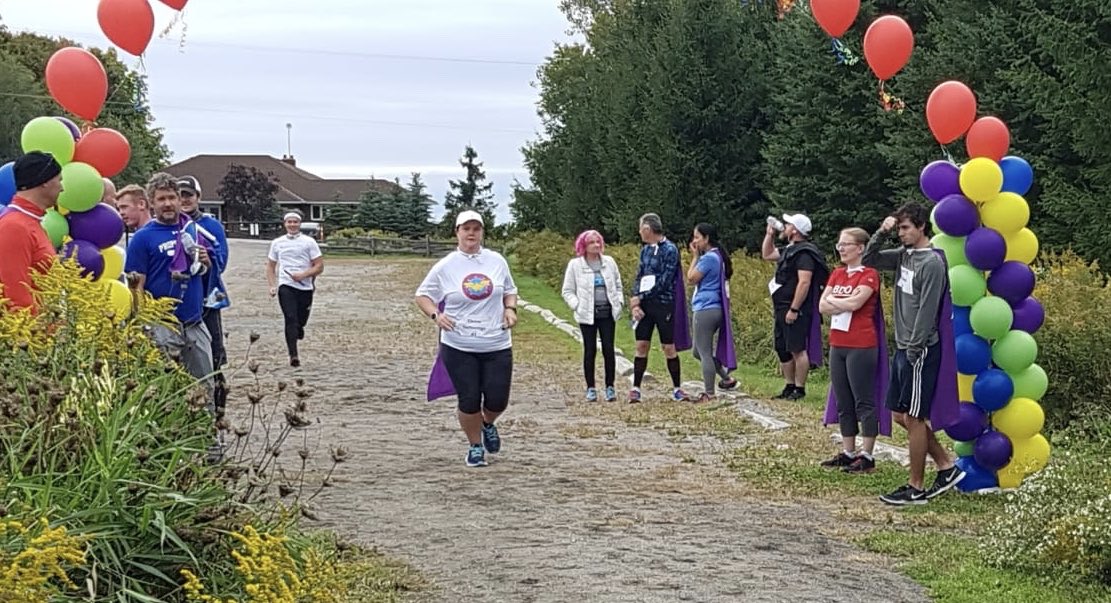 CleeveTech's tweet image. The Cleeve and Enable team were out today at Purple Woods Conservation Area in support of the 4th Annual Durham Superhero Walk. 
#Cleeve #Enable #SuperheroWalk