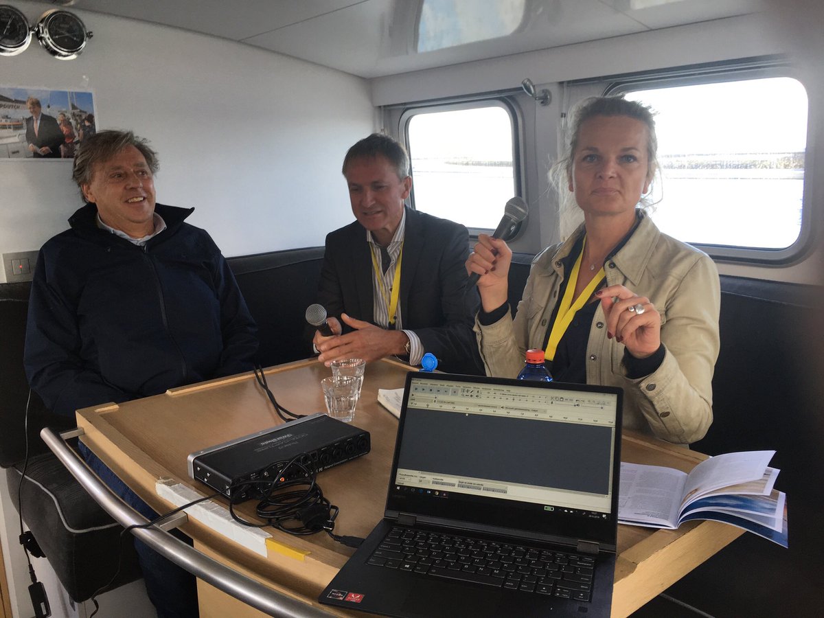 Live podcast vanaf #springtij met Ed Nijpels en DG Economische Zaken en Klimaat Sandor Gaastra door Mildred Hofkes in de reek #DutchDavos radio!  podbean.com/media/player/a…