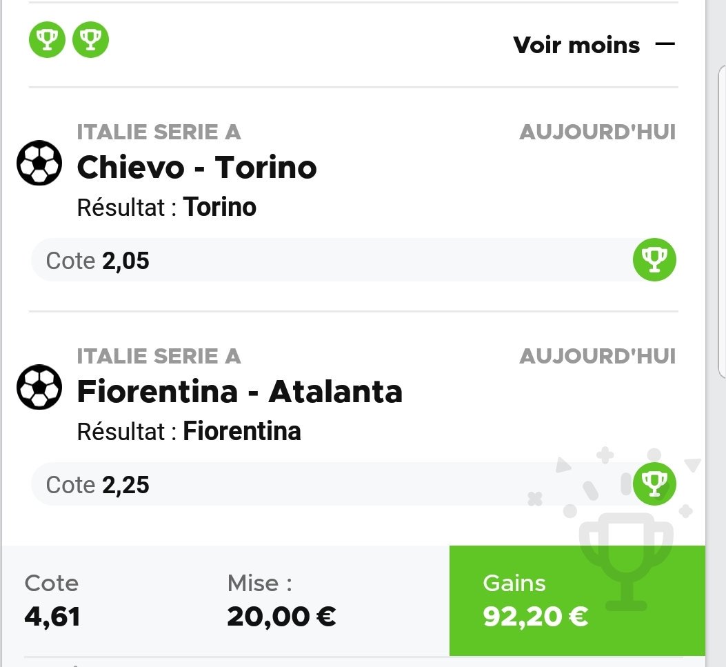 TeamBetFun's tweet image. On redémarre bien 😉
#TeamParieur #ParionsSport