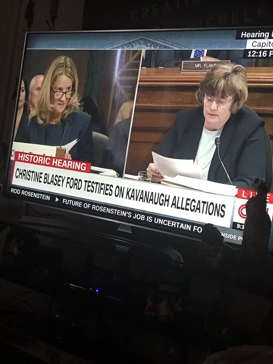 satanAndCats_'s tweet photo. I had to miss work the other day due to weather, but I got to watch the hearing. #Ibelieveher #metoo https://t.co/6AJqsYwnmG