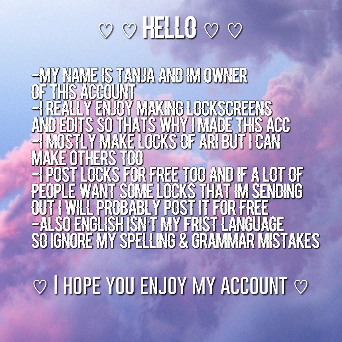 lockscreens ♡ tweet media