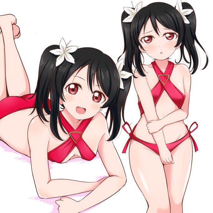 にこちゃんのやべえ水着すき 