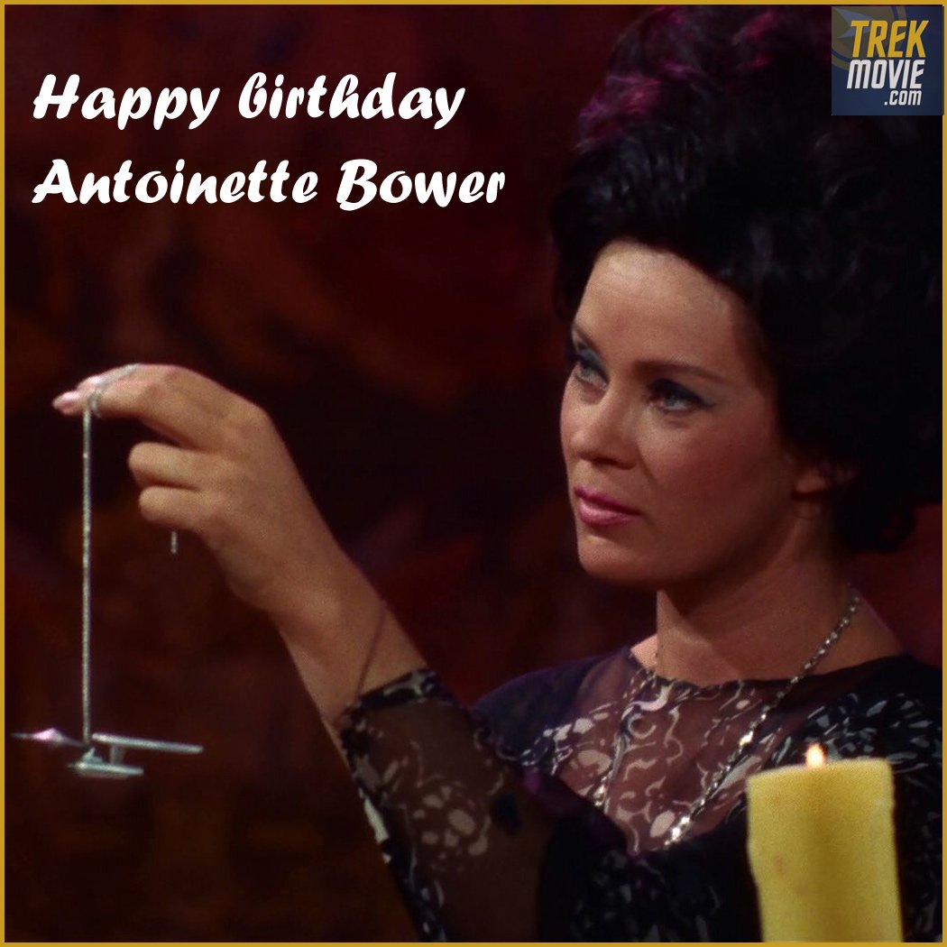 Happy birthday to Antoinette Bower, who played Sylvia in the  episode \"Catspaw.\" 