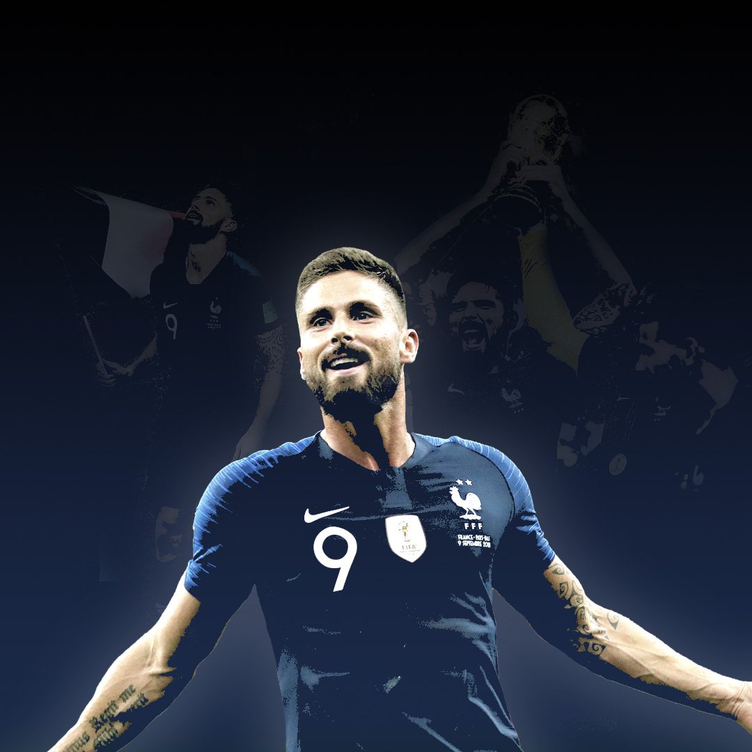 Happy Birthday to Chelsea\s World Cup winning striker Olivier Giroud. 