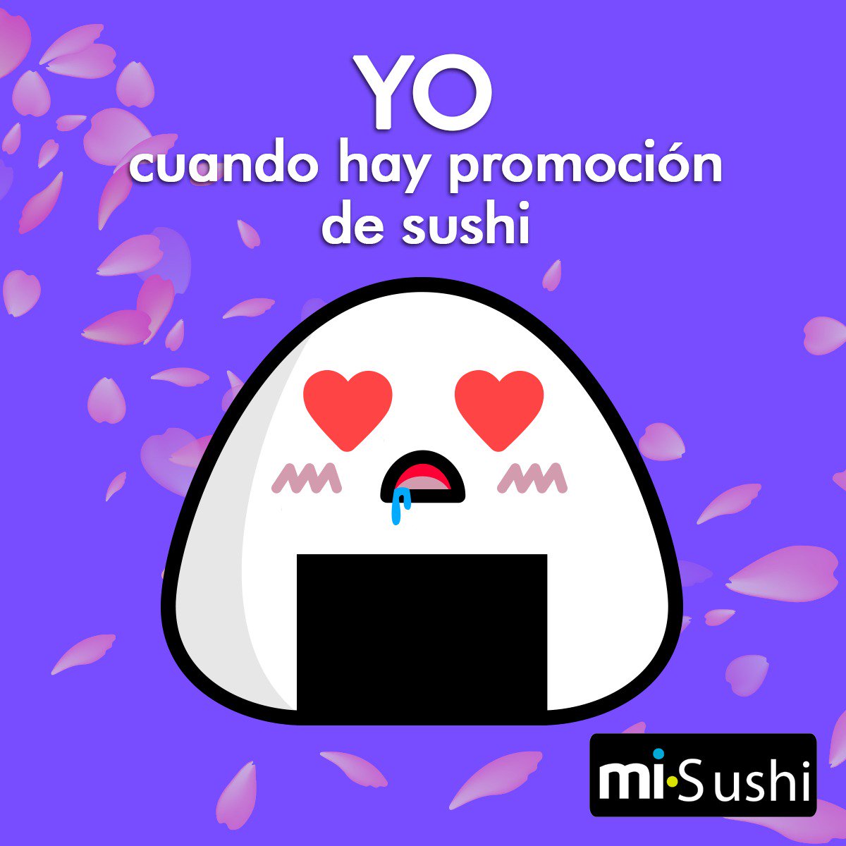misushi_mx's tweet photo. Todos conocemos esa expresión cuando te invitan a la promo de #Sushi. Disfruta de nuestro 2x1 lunes, martes y miércoles a partir de las 6:00 pm hasta el cierre. https://t.co/3ThmrJMqeO