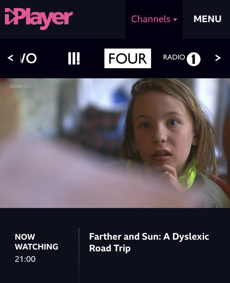 Great documentary on BBC 4 this evening about a father and his son with dyslexia! Dr Helen Taylor describes dyslexia as ‘an enhanced ability to explore and adapt to change’. I couldn’t agree more #dyslexicandproud