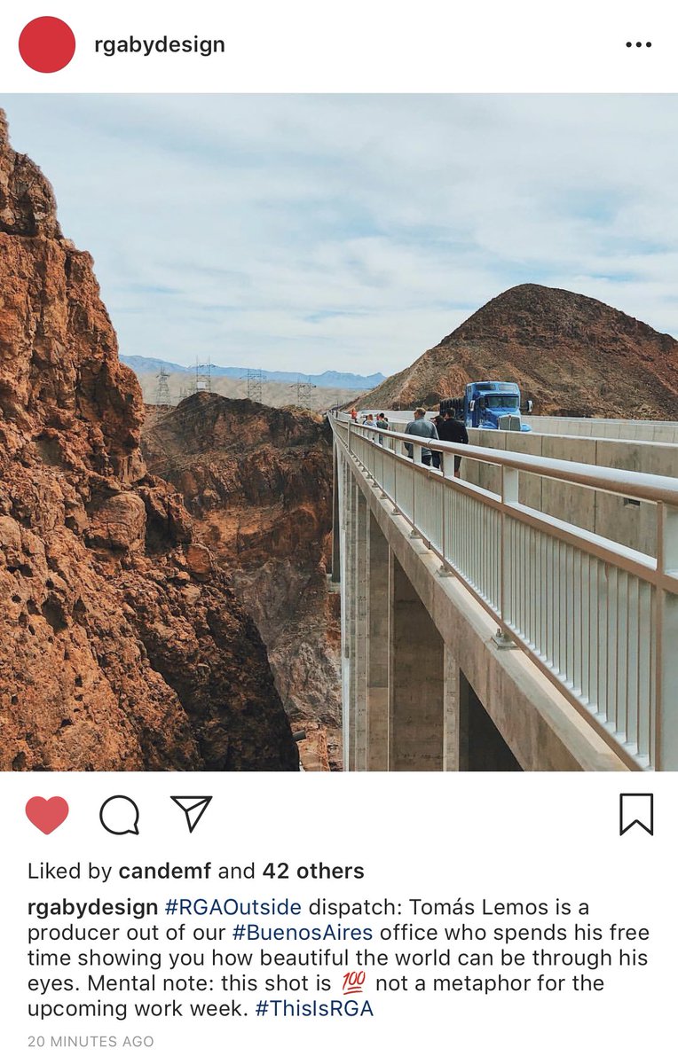 Tomles's tweet photo. Salí en el IG de @RGA como parte de #ThisIsRGA. Estoy muy orgulloso de trabajar acá 💪 https://t.co/0Kh0FeeMvH