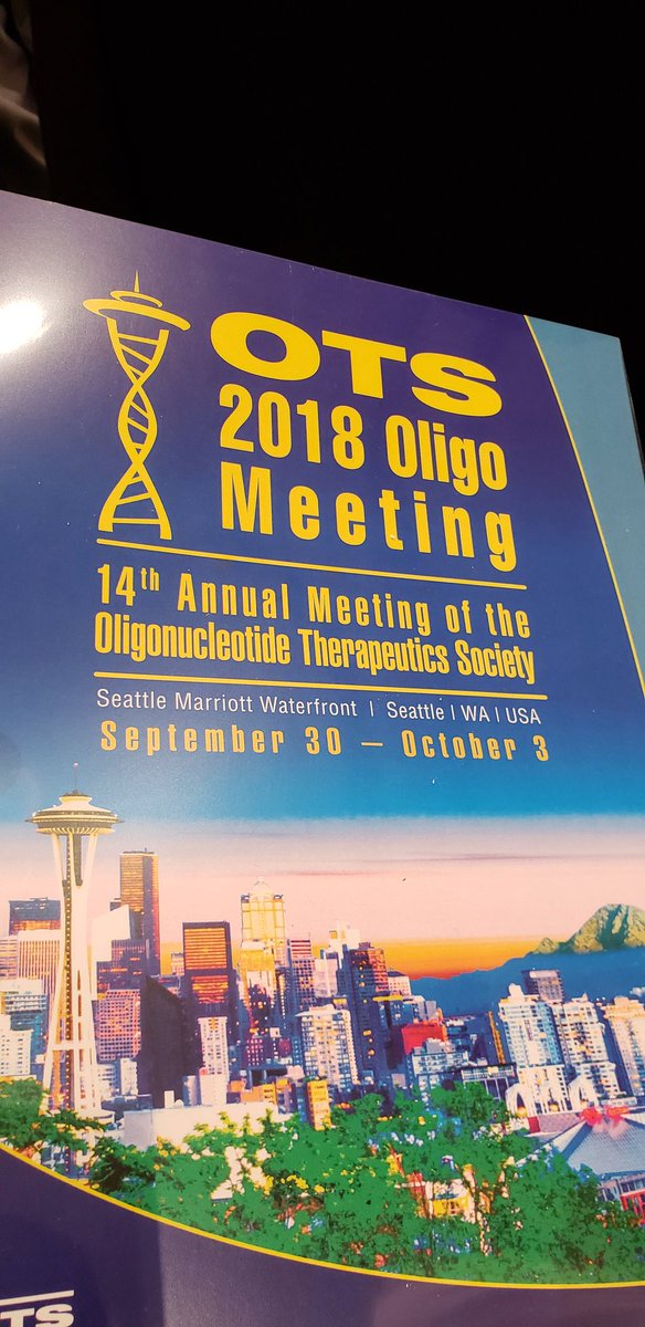 bmcruzgod's tweet photo. OTS 2018 kickstart! Is that time of the year again! Looking forward to all that good science! #OTS2018 #OTSSeattle #OTSsociety https://t.co/ghjXx4oDDg