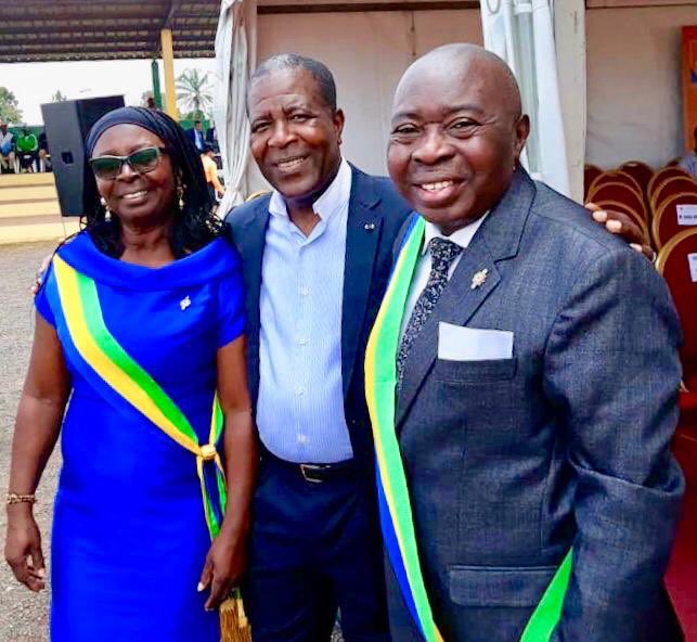 Mdeuxo1's tweet photo. INAUGURATION  DU SERVICE UNIVERSEL EN COUVERTURE DE LA TÉLÉPHONIE MOBILE DES DEUX PROVINCES PAR LE PRÉSIDENT DE LA RÉPUBLIQUE À  #OKONDJA #GABON #M2o #PDG2R https://t.co/A1dz4OrP8T