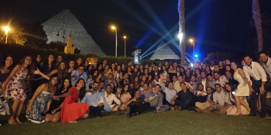 Presales Leadership &amp; Cairo PSS team in annual team appreciation event rocking the pyramids, a night worthy of a 1000 night.. #pss_emea #pss_cairo #pss_first