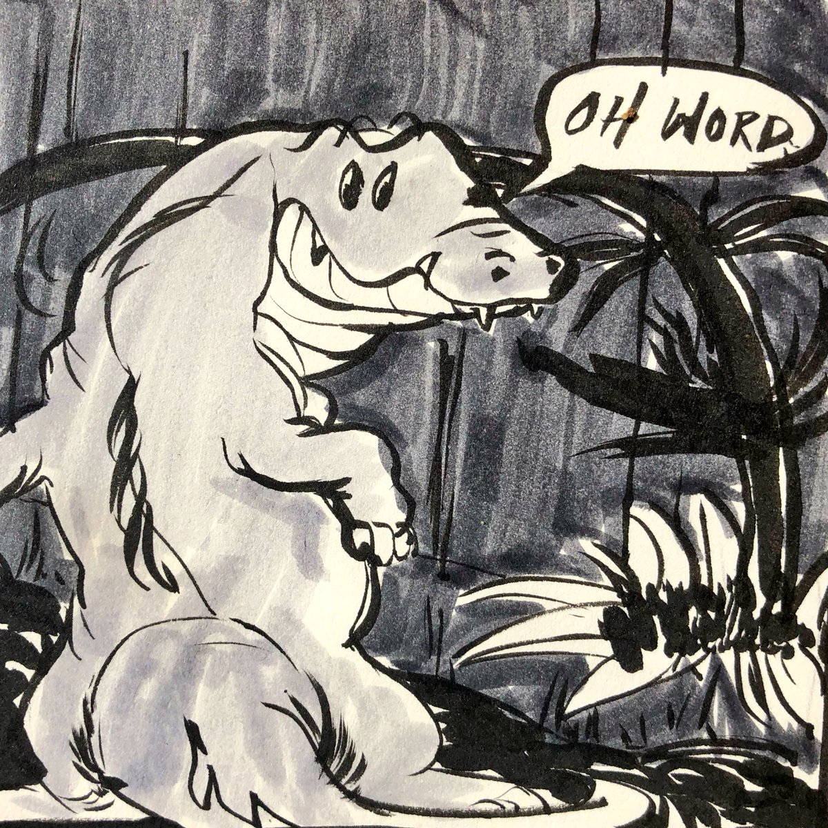 Our sunflowers are starting to droop face down to the ground and I just want to droop right alongside with them #comics #drawing #illustration 