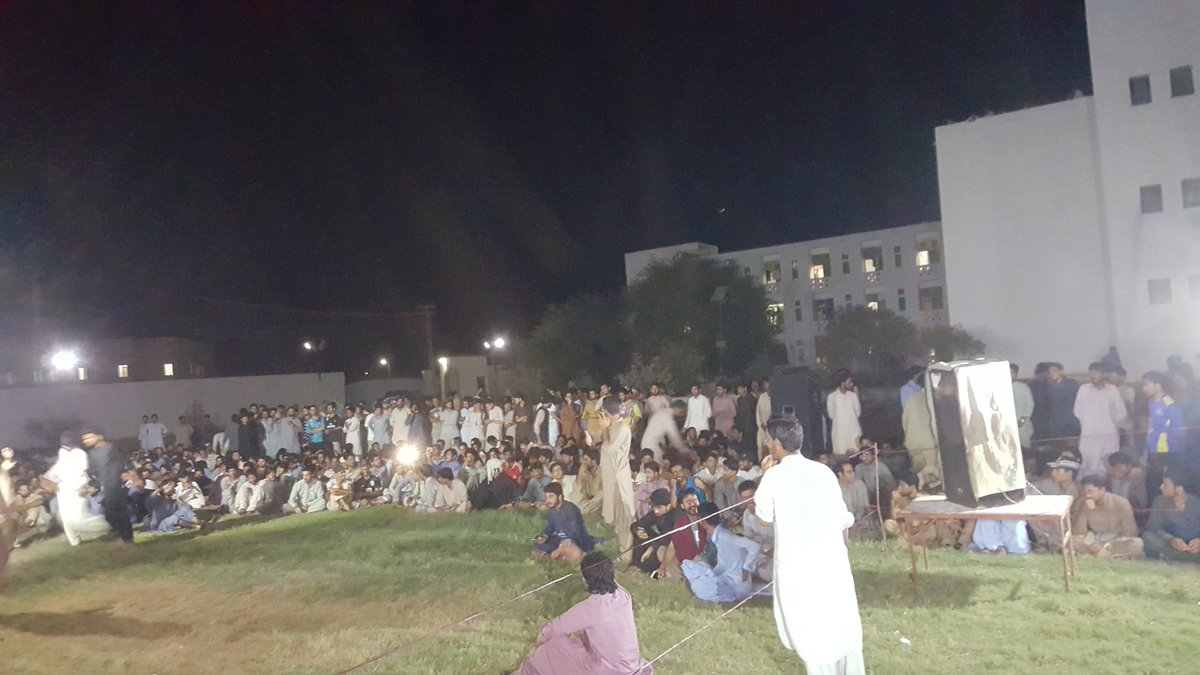 QandeelBaloch15's tweet photo. Baloch Students Action Committee uthal zone conducted a #Musical_Night at Lasbela university. 
#BSAC https://t.co/U9xE2AbYUR