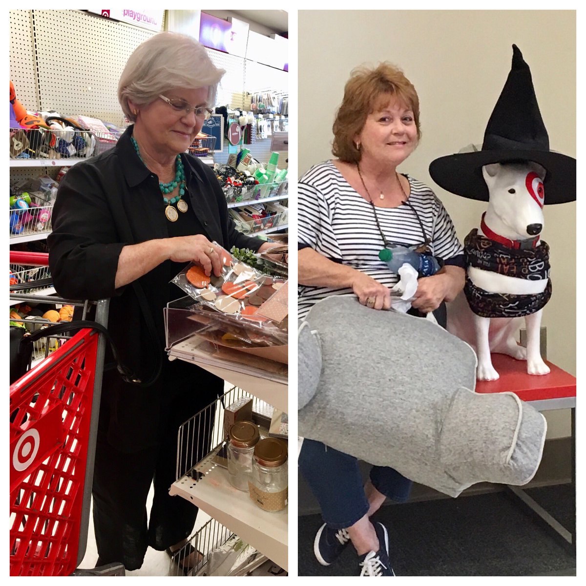 kasgps88's tweet photo. When my mom and aunt visit, a trip to @Target is always on our list. 👻 https://t.co/4n4VrVfN3b