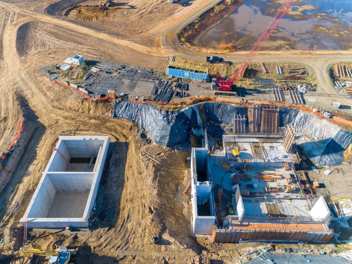 advancedtekcom's tweet photo. Water treatment plant expansion project, Forest Grove, OR #UAV #UAS #Drone #DroneServices #AerialVideo #AerialPhotography #AerialDataCollection #DJI #RealEstate #Construction #Ports #Mapping #Communications #PublicAffairs #Strategy https://t.co/B5IAm71aqU