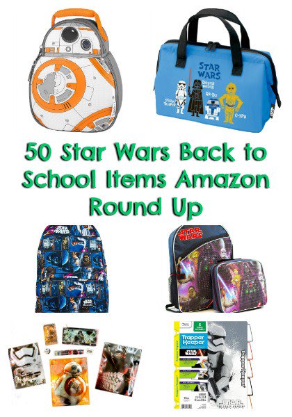 50 Star Wars Back to School Items (ad) bit.ly/2BYU46L