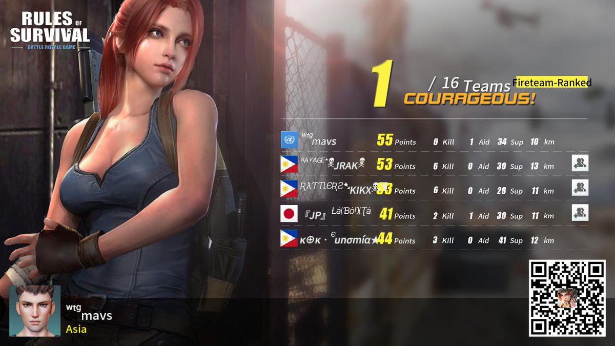 mavsRB25's tweet image. #RulesofSurvival