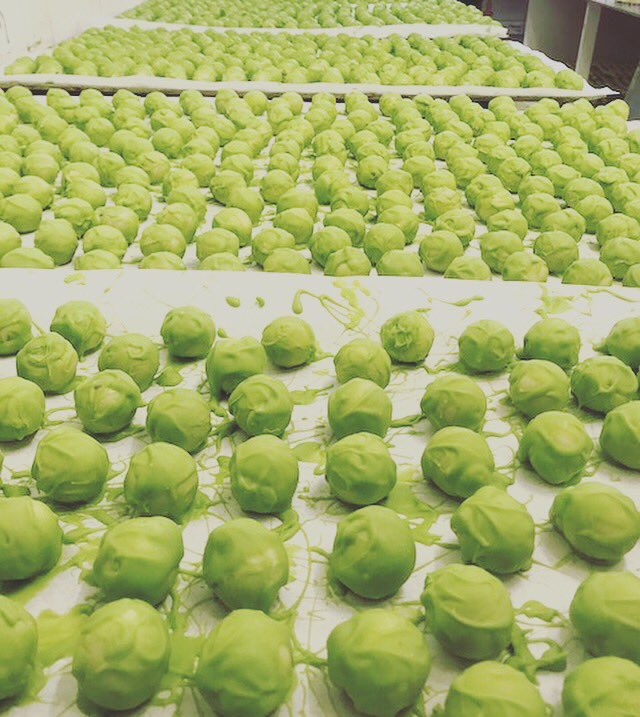 Here we go again! Over 750000 #chocolatebrussels produced since 2014 <a href="/inhouse128/">IN HOUSE CHOCOLATES</a> and we are still rolling. Santa must be coming soon. #eatyourgreens