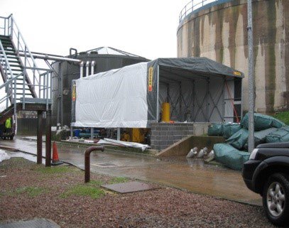 EngineeredSols's tweet image. The industrial building that we set up for Costain/Severn Trent back in 2013 was a little bit different! Take a look at how we provided a solution which had to avoid a few obstacles. bit.ly/2udUuiC