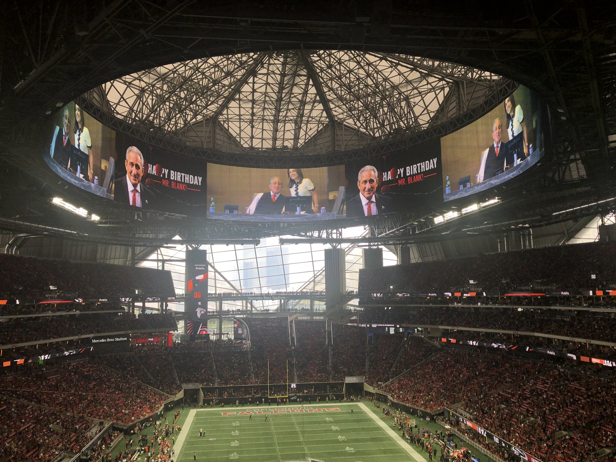 Hanging out at Arthur Blank s Birthday party Happy belated Birthday Mr. Blank!   