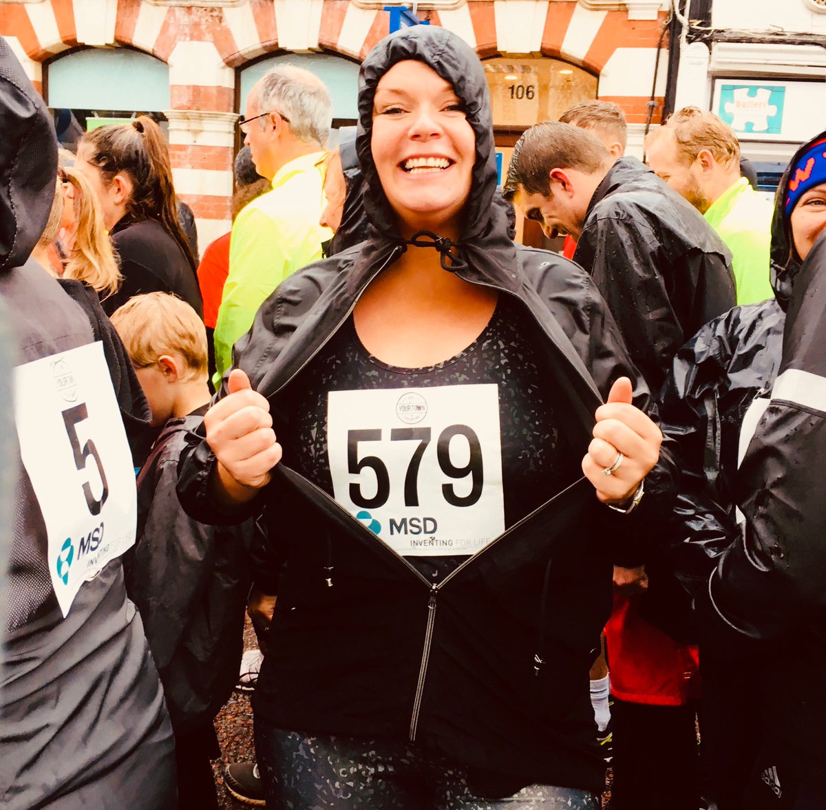 townrunaround's tweet photo. A week ago since we took over Hoddesdon Town in the pouring rain & went for a run... time flies! #communityenergy #TownRunning #EN11 https://t.co/tVbnqgJjU9