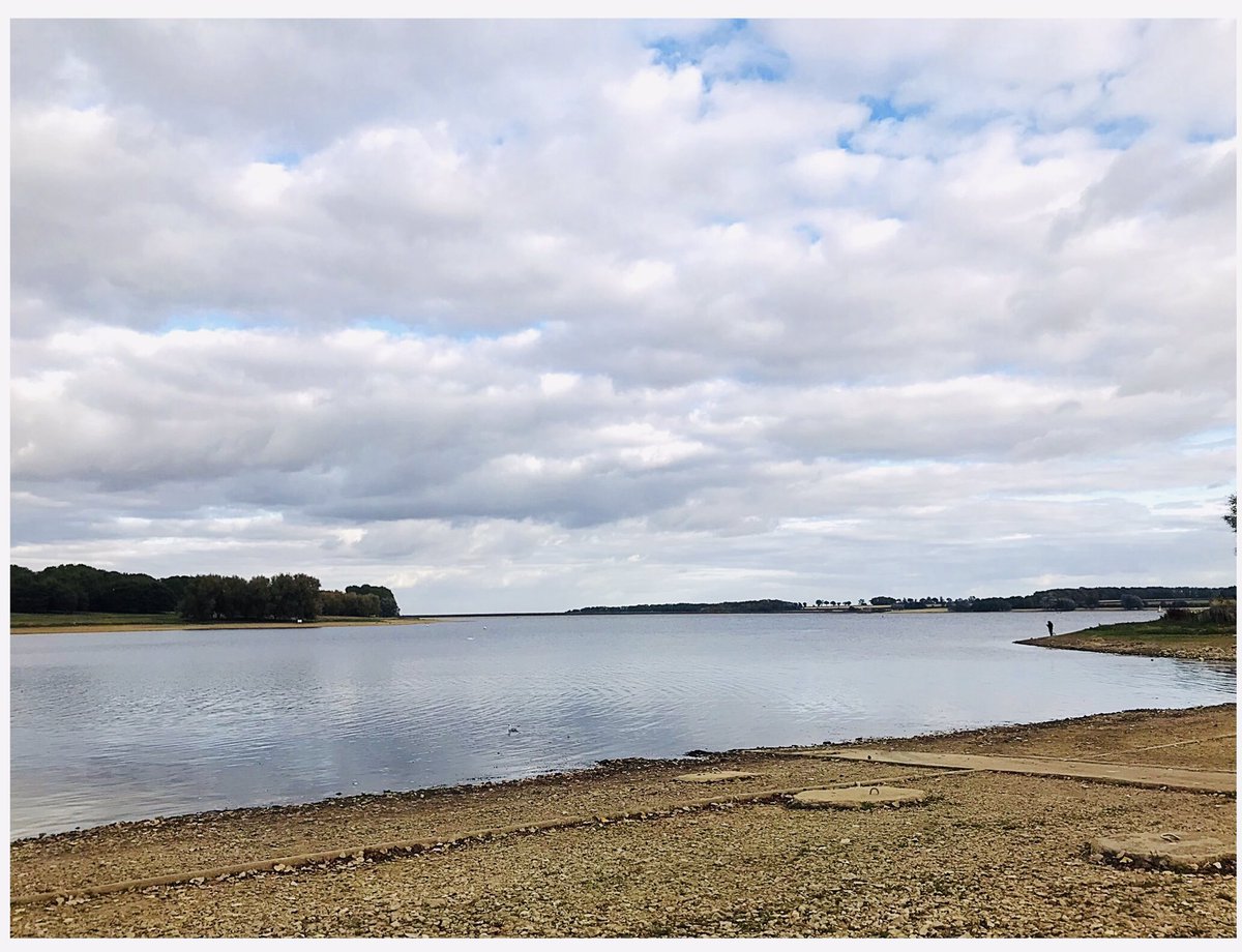 #Rutlandwater today.
Tad chilly mind