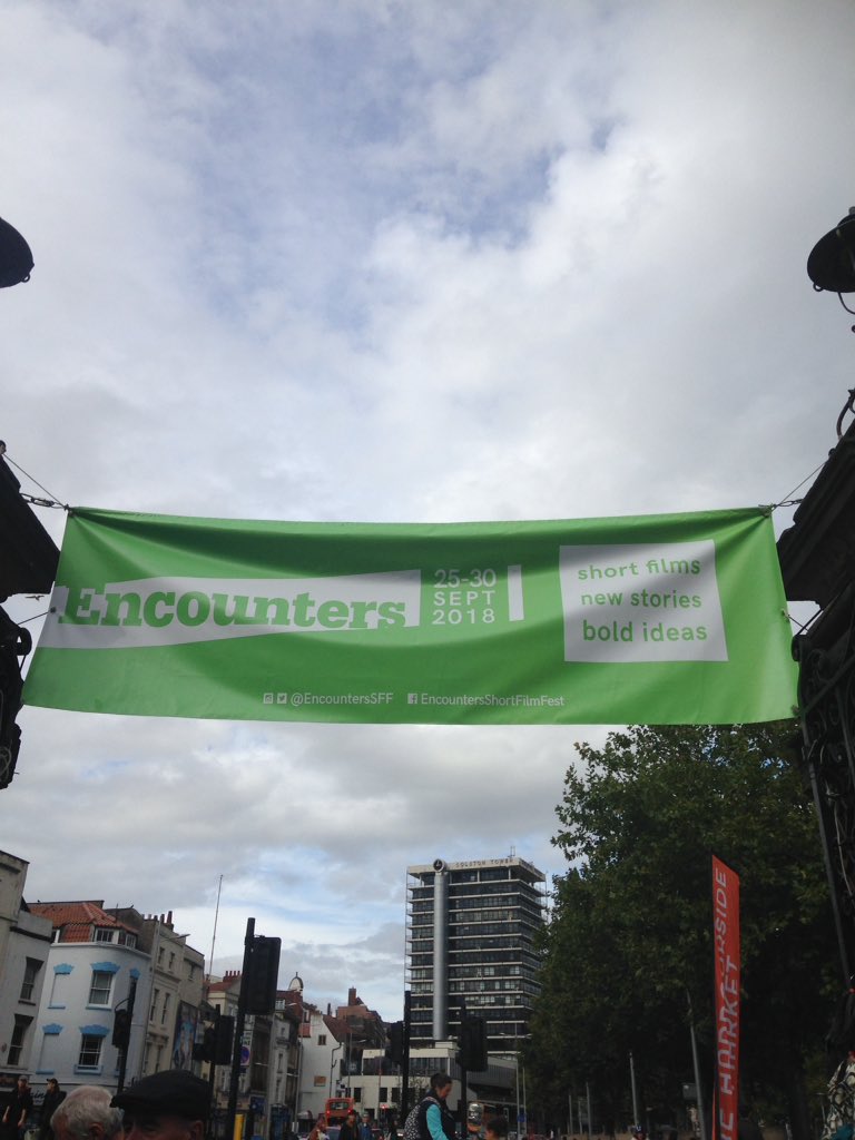 naomi_desouza's tweet photo. So lucky to have caught the last day of @EncountersSFF particular faves were To Know Him by @Ted1Evans Little River Run by @edskrein and the hilarious Tungrus by @RishiChandna some beautiful creativity 💡#Encounters2018 https://t.co/5sZ1k6Ojae