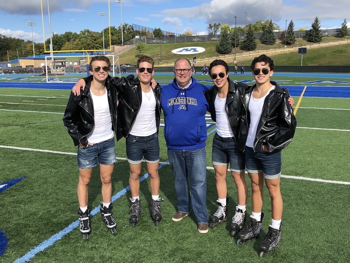 Jeff Erickson A S O Of Thanks To The Emcees Of The Pep Fest For Their Spirit Talent Off Road Rollerblading Ability New Levels Of Skill Demonstrated Nice Work Drewdifran