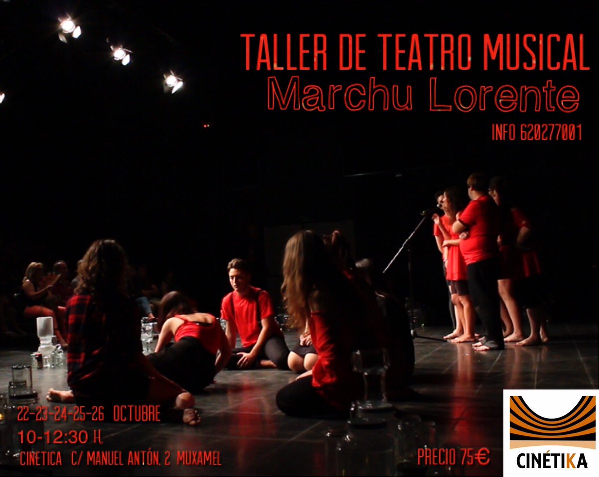 Próximo Taller de Teatro Musical!! Toda la info en imagen, consultas por privado. #intensivo #teatro