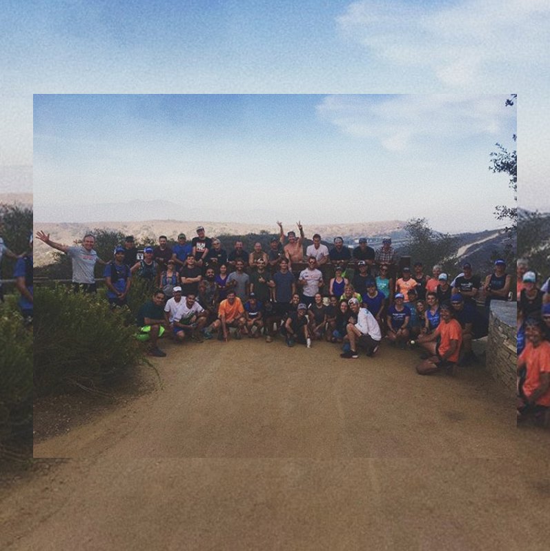 JoinJohnWayne's tweet photo. Members of Team John Wayne on a group trail run with Whoos Trail Races last week 💪🏼 Thank you for having us! #JWCF #TeamJohnWayne https://t.co/zOFWzEzJ7u