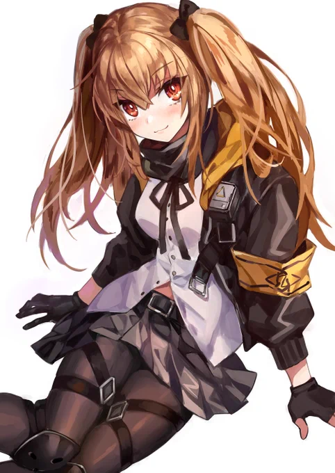 UMP9ちゃん厚塗り!
#ドルフロ 