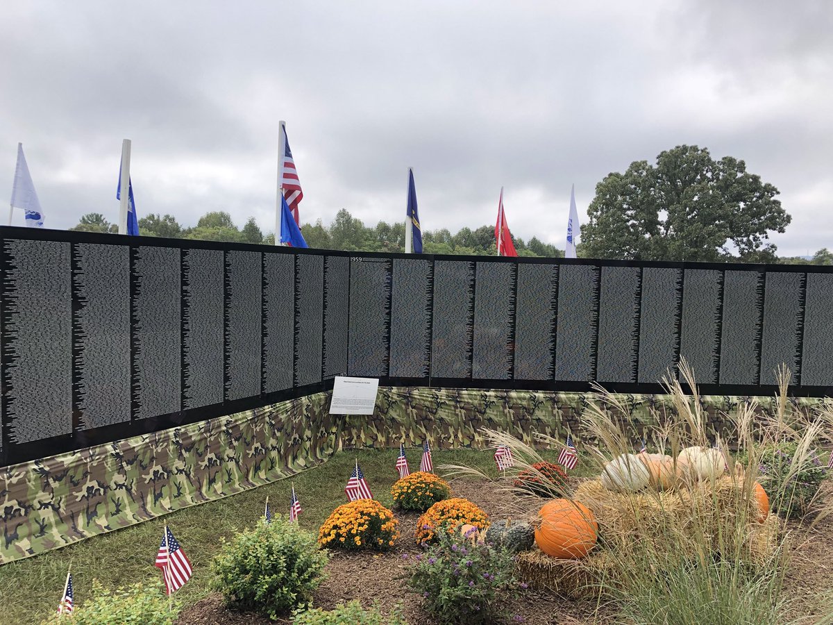 A half-size replica of th Vietnam Veterans Memorial called “The Moving Wall” is in Franklin County until tomorrow morning <a href="/ABC13News/">ABC 13 News - WSET</a>