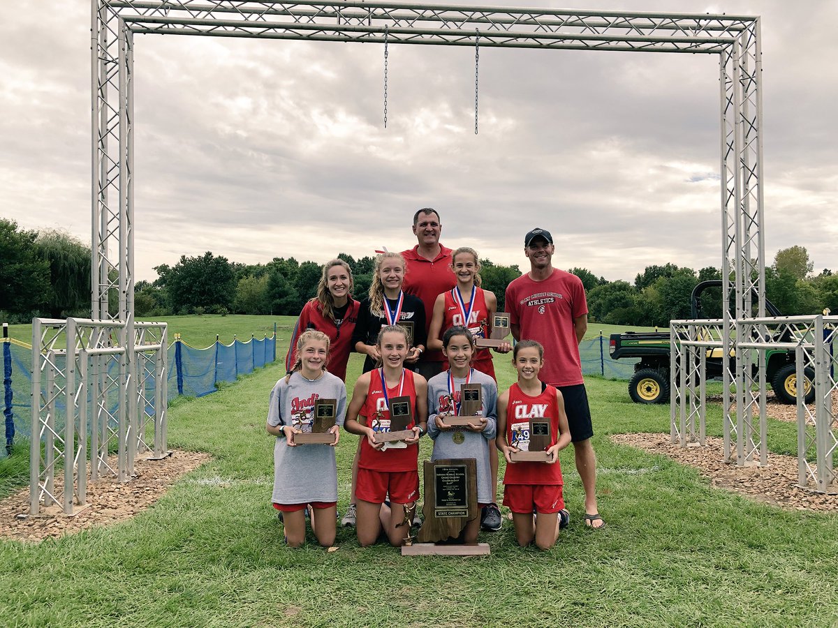 Proud father!  My daughter’s varsity team won State Cross country meet yesterday!
