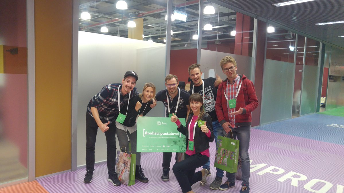 NatasaHocevar's tweet photo. Izbrani so 3-je FINALISTI #HACKATHONA »Kulturna pustolovščina na dlani«. Prepričale so nas informacijske rešitve, ki najbolje udejanjajo #Turizem 4.0., ekipe Proteus, Čarolet in Raketa. Na #Dnevih slovenskega turizma skupaj izberemo zmagovalca! #ifeelsLOVEnia https://t.co/45HwNdm1nD