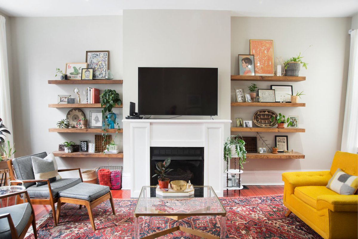 11 Inspiring Ways to Style Your Floating Shelves trib.al/KelDcaL