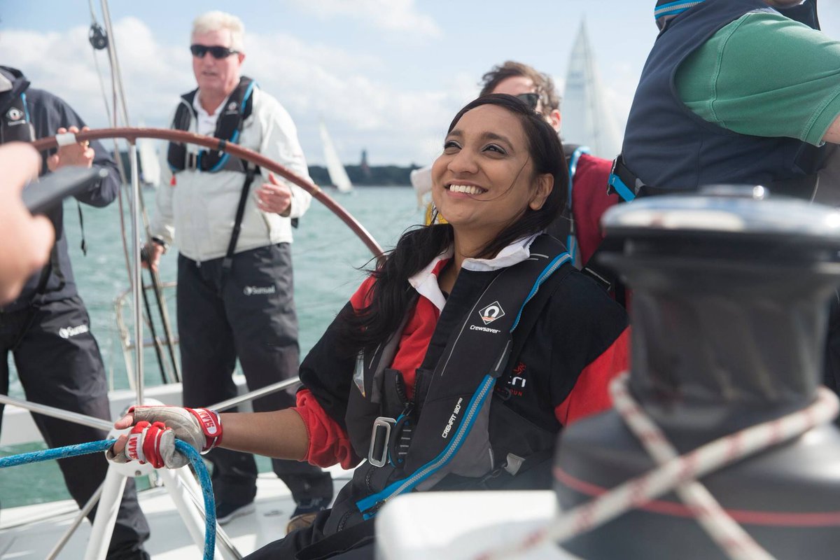 Wind in your hair, sun shining and you're on a yacht.....

What more could you need? 

Get involved in 2019 here: buff.ly/2xFG4ww

#sailing #womeninsport