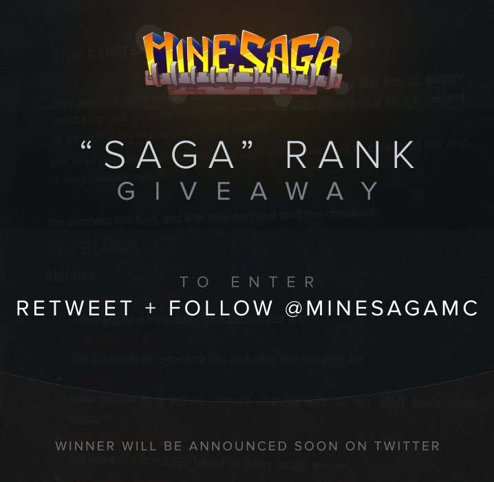 MineSaga tweet media