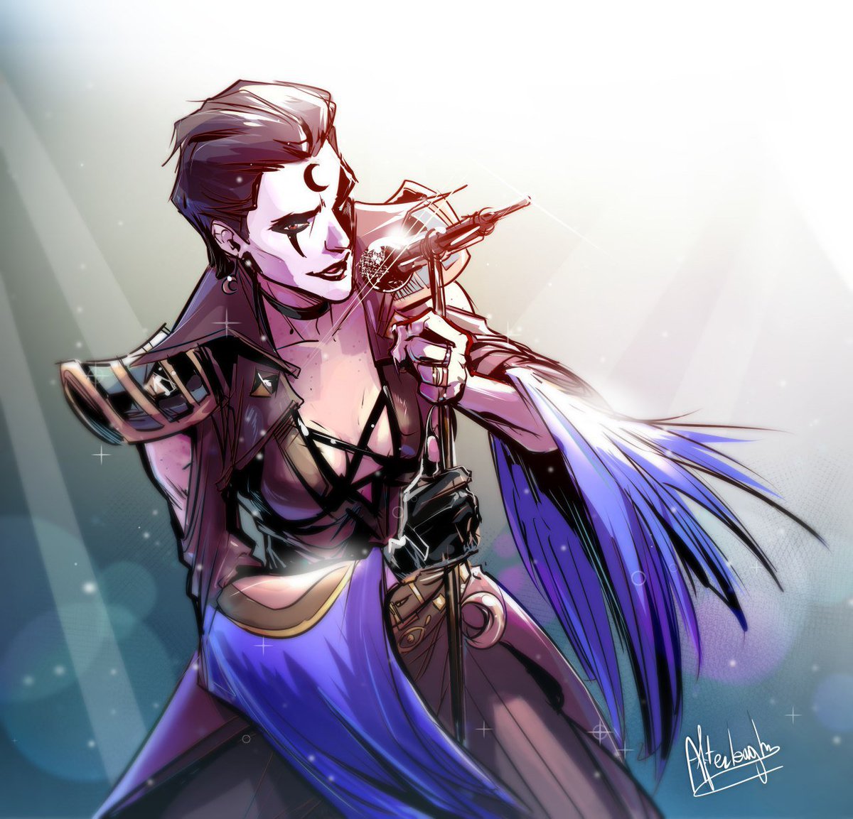 Never had a take on Moira Moon skin. The wrong way, obvs. lol

#moiramoon #moiraodeorain #couldbeakissref
