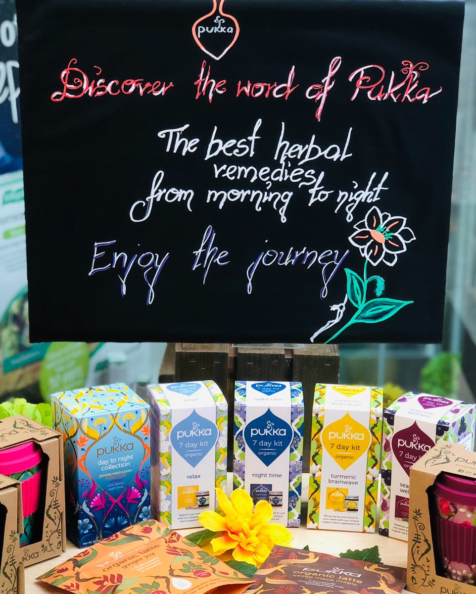 Panacea Putney (@panacea_putney) on Twitter photo Discover <a href="/Pukkaherbs/">Pukka Herbs</a> 7 Day Wellbeing Kits 🌿 in Panacea Health & Beauty and feel better soon!!! 🌞
bit.ly/2y2BkxY Discover <a href="/Pukkaherbs/">Pukka Herbs</a> 7 Day Wellbeing Kits 🌿 in Panacea Health & Beauty and feel better soon!!! 🌞
bit.ly/2y2BkxY