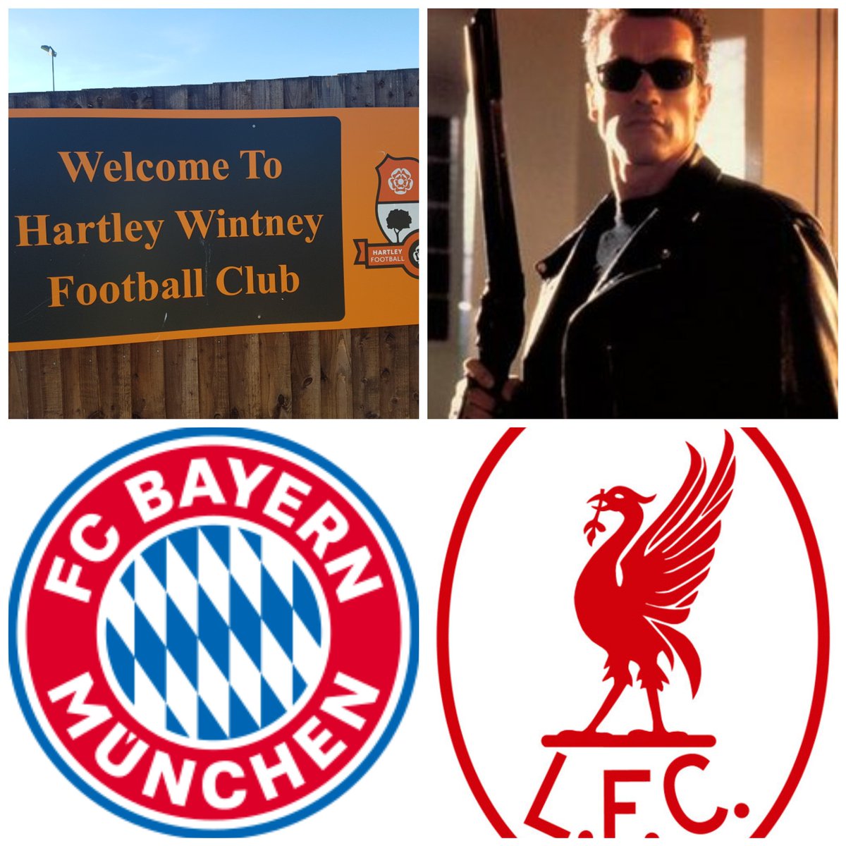 HartleyFC's tweet photo. What has @HartleyFC @LiverpoolFC  @FCBayern got in common? Knocked off top spot BUT #wellbeback 😎 #UTR @SouthernLeague1 @premierleague @EnglishPremier @Bundesliga_EN https://t.co/tlbeafTl2B