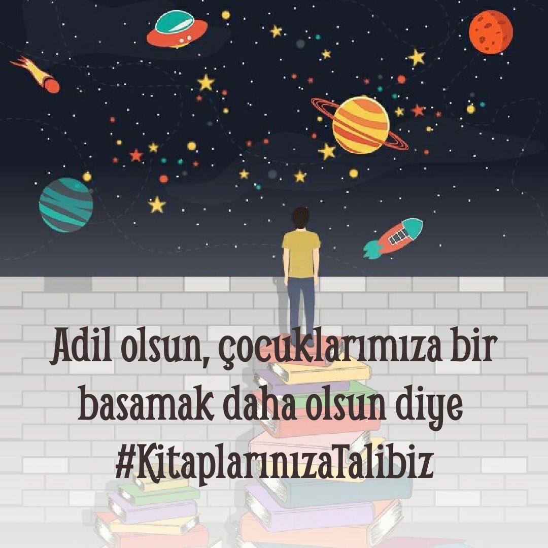 "Okula her şey yapabilirsiniz, ama okulun kitaplığı yoksa, hiçbir şey yapmamış olursunuz."

İşte bu sebeple geleceğimiz için #KitaplarınızaTalibiz

<a href="/SINIRSIZLAR/">SINIRSIZLAR</a>